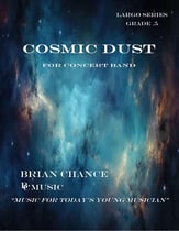 Cosmic Dust Concert Band sheet music cover